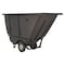 Vestil Medium Duty Tilt Truck 1/2 Cubic Yard 850 lb Black TDT-50-MD-BLACK - alternate 1